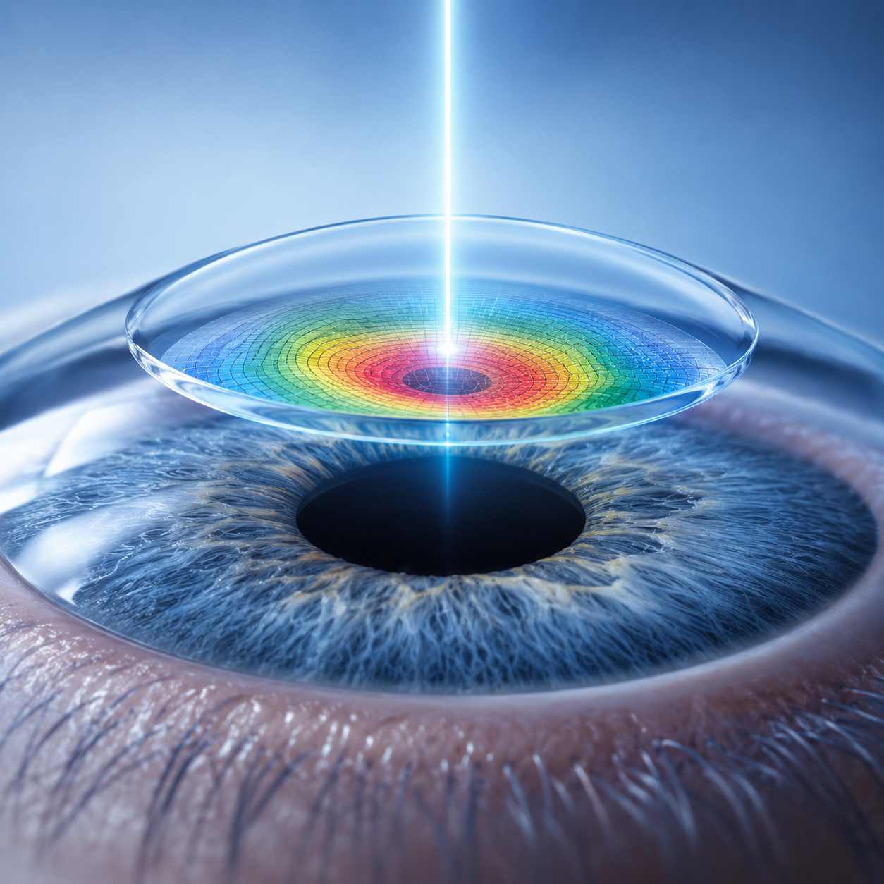 Advanced corneal mapping technology used for Contoura Vision LASIK